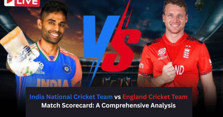 India National Cricket Team vs England Cricket Team Match Scorecard: A Comprehensive Analysis