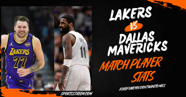 Lakers vs Dallas Mavericks Match Player Stats: A Deep Dive You Don’t Want to Miss